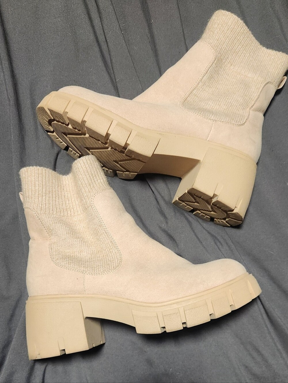 Torrid Faux Suede Sock Booties - 8WW